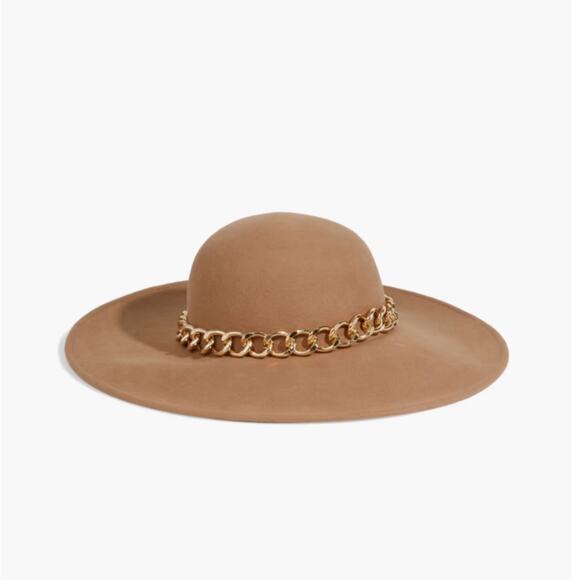 Eugenia Kim Honey chain-trimmed wool-felt hat main image 5